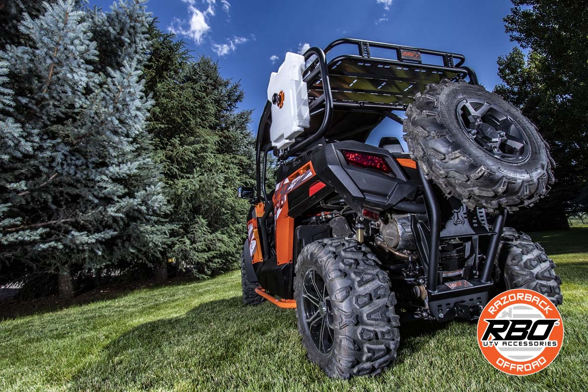 CFMoto® ZFORCE Spare Tire Mount RazorBack Offroad™