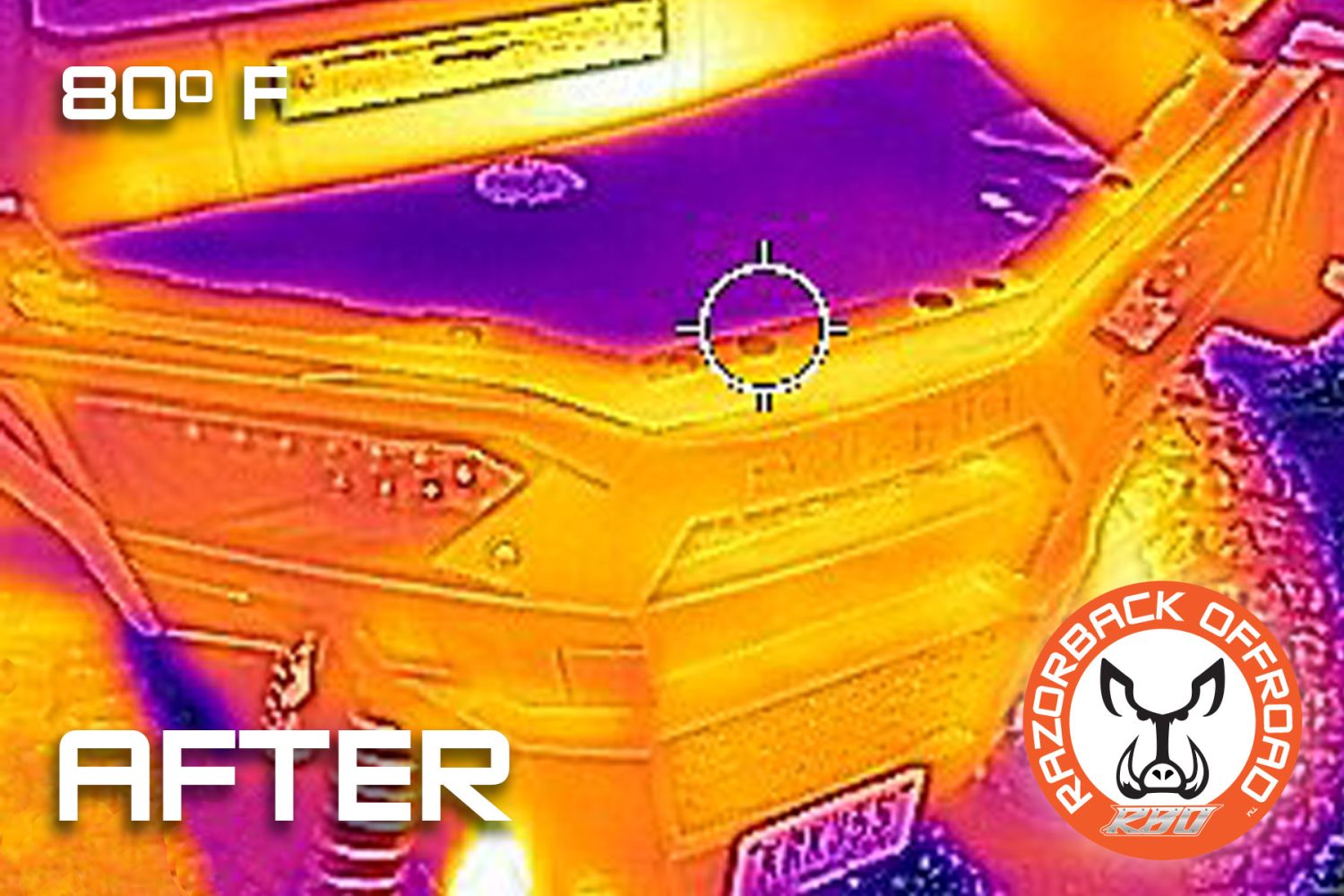 Razorback Offroad Polaris RZR Pro XP Ruff Rider Padded Heat Shield