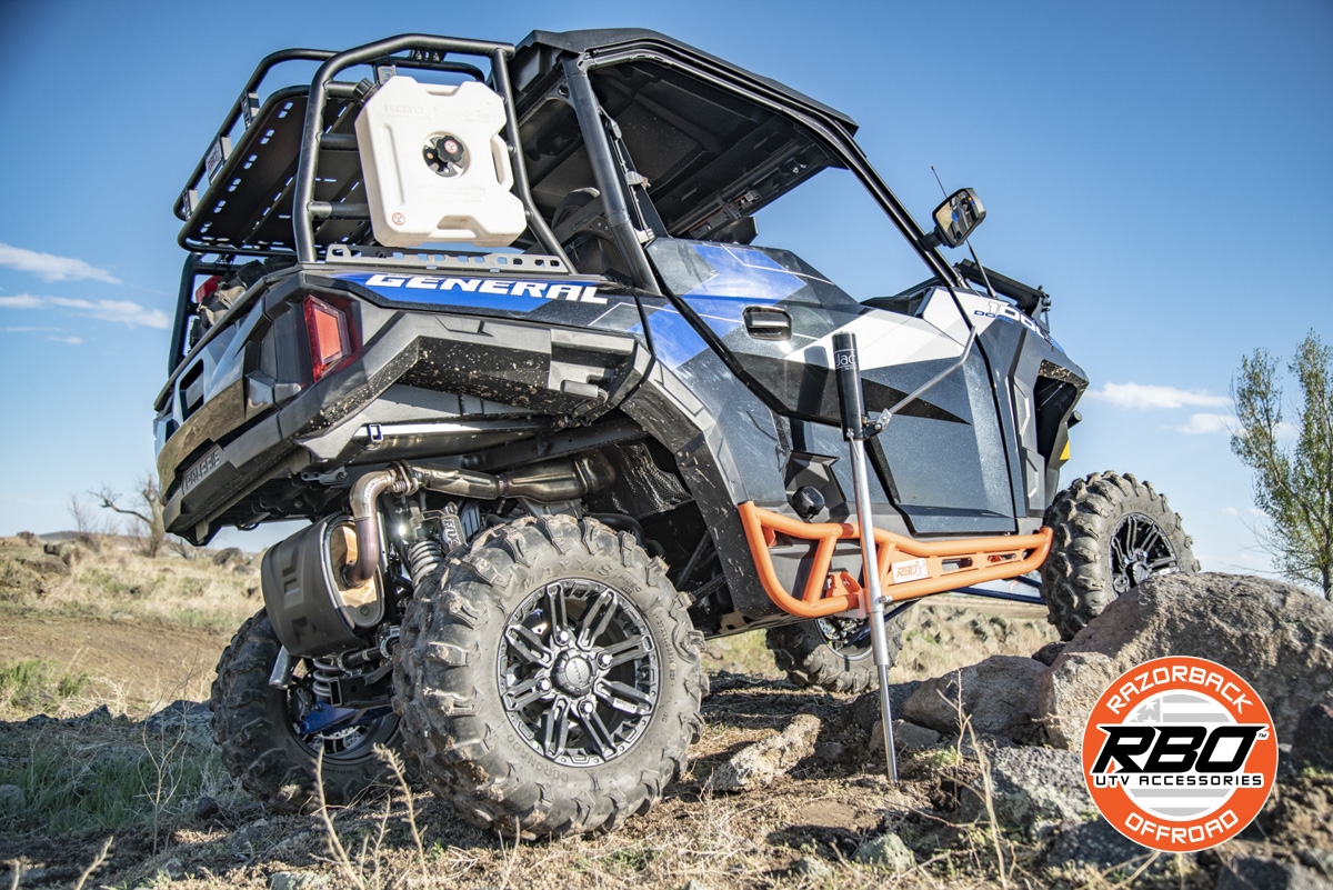 Polaris General Rock Sliders - Razorback Offroad™
