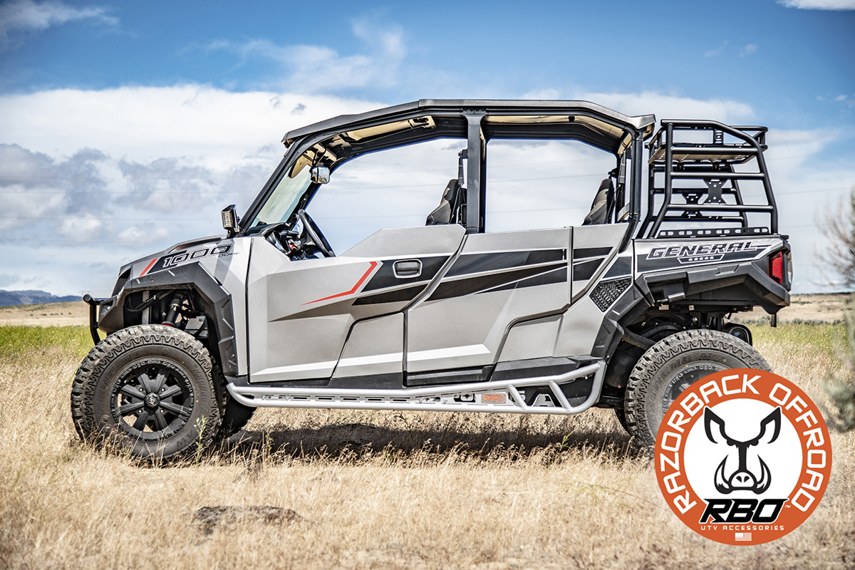 Polaris General 4Seat Rock Sliders RBO3020 RazorBack Offroad™