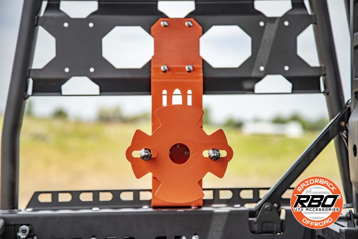 Mule Wheel Rack Kawasaki Mule Spare Tire Mount - RazorBack Offroad™