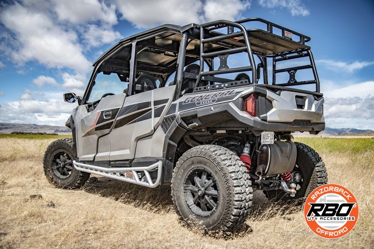 Polaris General 4-Seat Rock Sliders - Razorback Offroad™