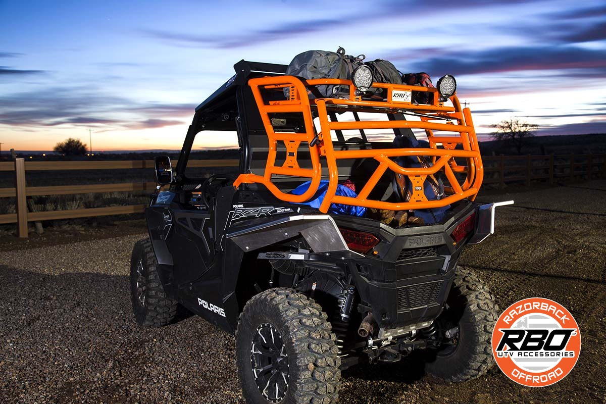 Polaris RZR 900 Expedition UTV Rack Cargo Rack Razorback Offroad