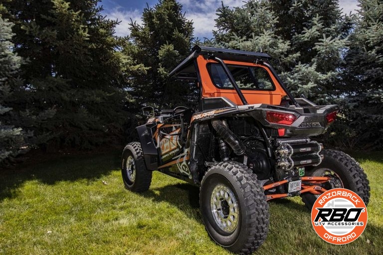2014 - 2023 Polaris RZR® 1000 Rear Sliding Windshield - RazorBack Offroad™