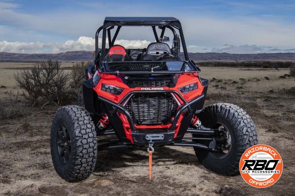 Polaris RZR XP Turbo S Folding Glass Windshield - Razorback Offroad™