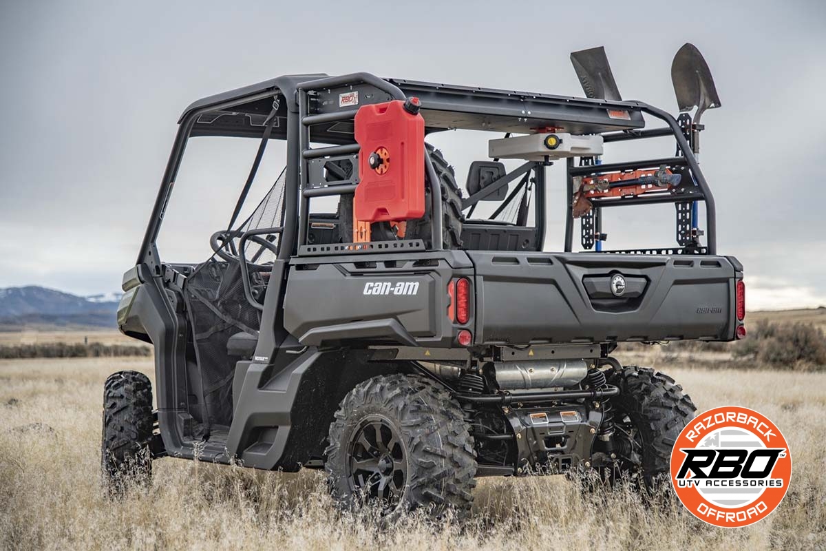 CanAm® Defender Utility Cargo Rack Razorback Offroad™