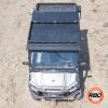 Top view of a UTV in dry grass
