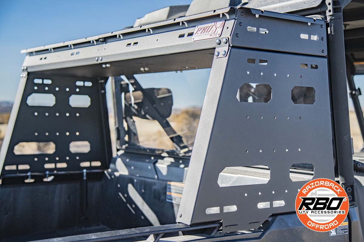 Tracker 800SX UTV's Rear Storage Rack Razorback Offroad™