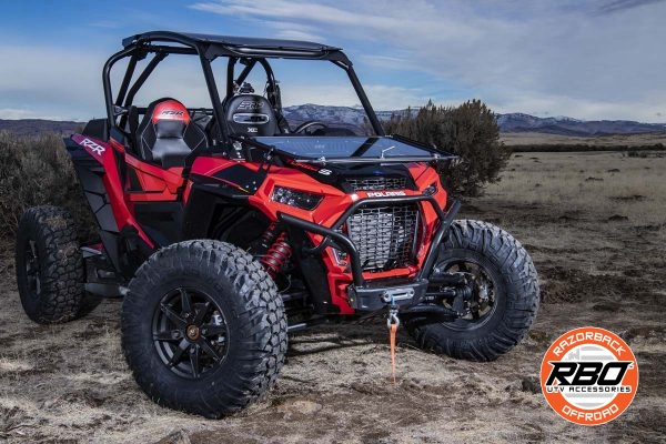 Polaris RZR XP Turbo S Folding Glass Windshield - Razorback Offroad™