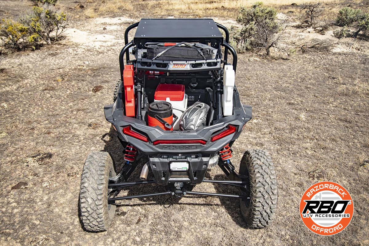 Polaris RZR XP Turbo S UTV Cargo Rack RazorBack Offroad™