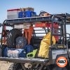 UTV bed filled with luggage