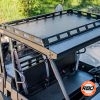 Closeup of UTV roof rack
