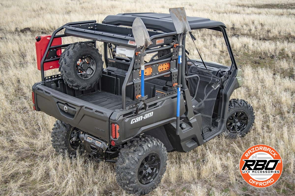 CanAm® Defender Utility Cargo Rack Razorback Offroad™