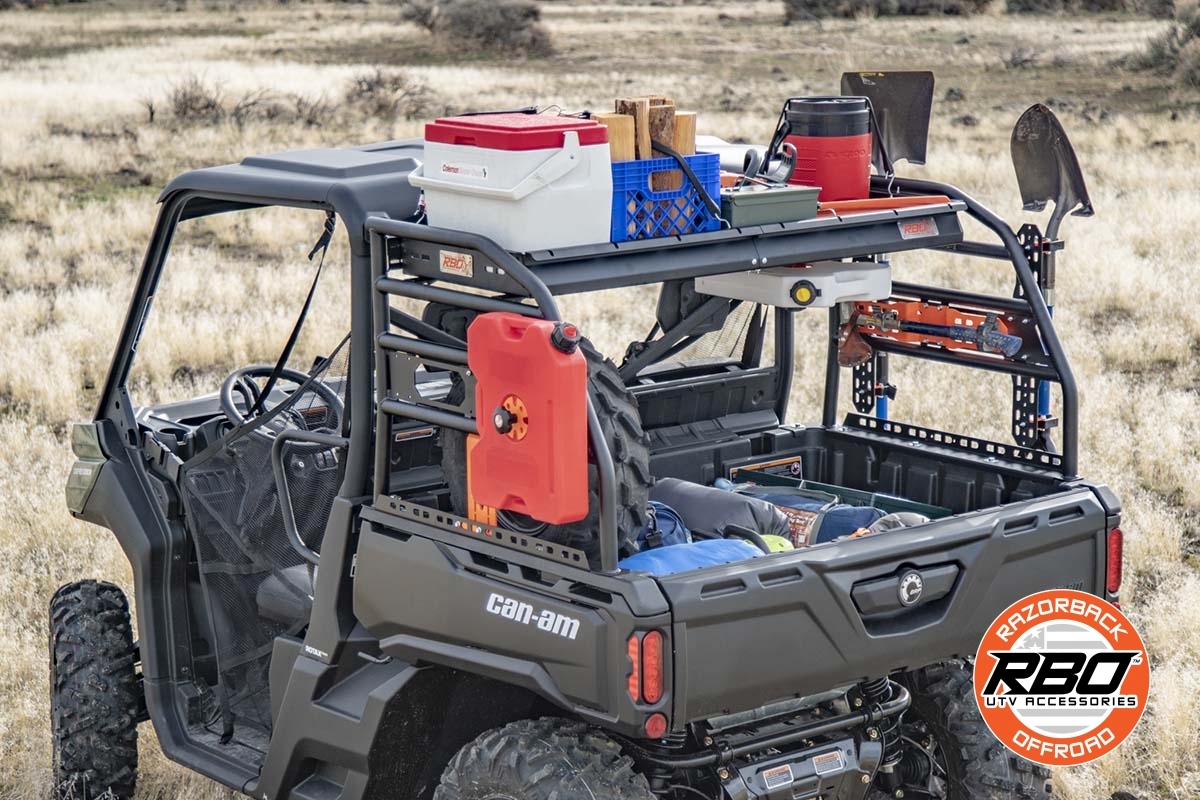 Can-Am® Defender Utility Cargo Rack - Razorback Offroad™