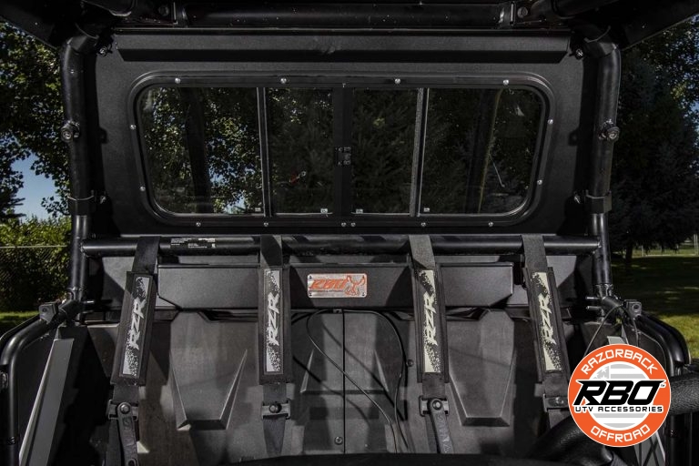 2014 - 2023 Polaris RZR® 1000 Rear Sliding Windshield - RazorBack Offroad™