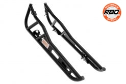 A pair of nerf bars for a side by side