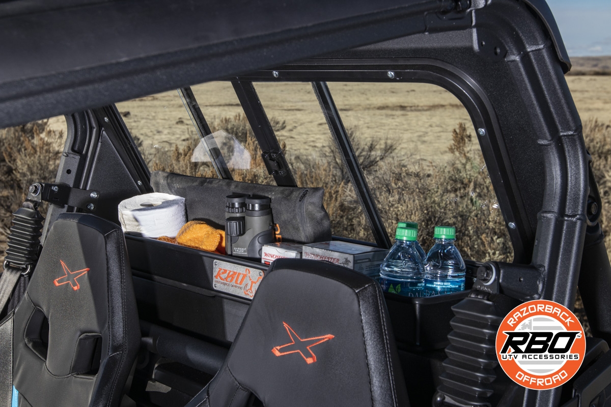 Tinted Vented Rear Window Dust Panel For Can-Am Maverick 800 Trail/Sport & MAX 2018
