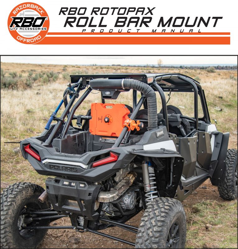 Installation and Operations Manuals RazorBack Offroad™