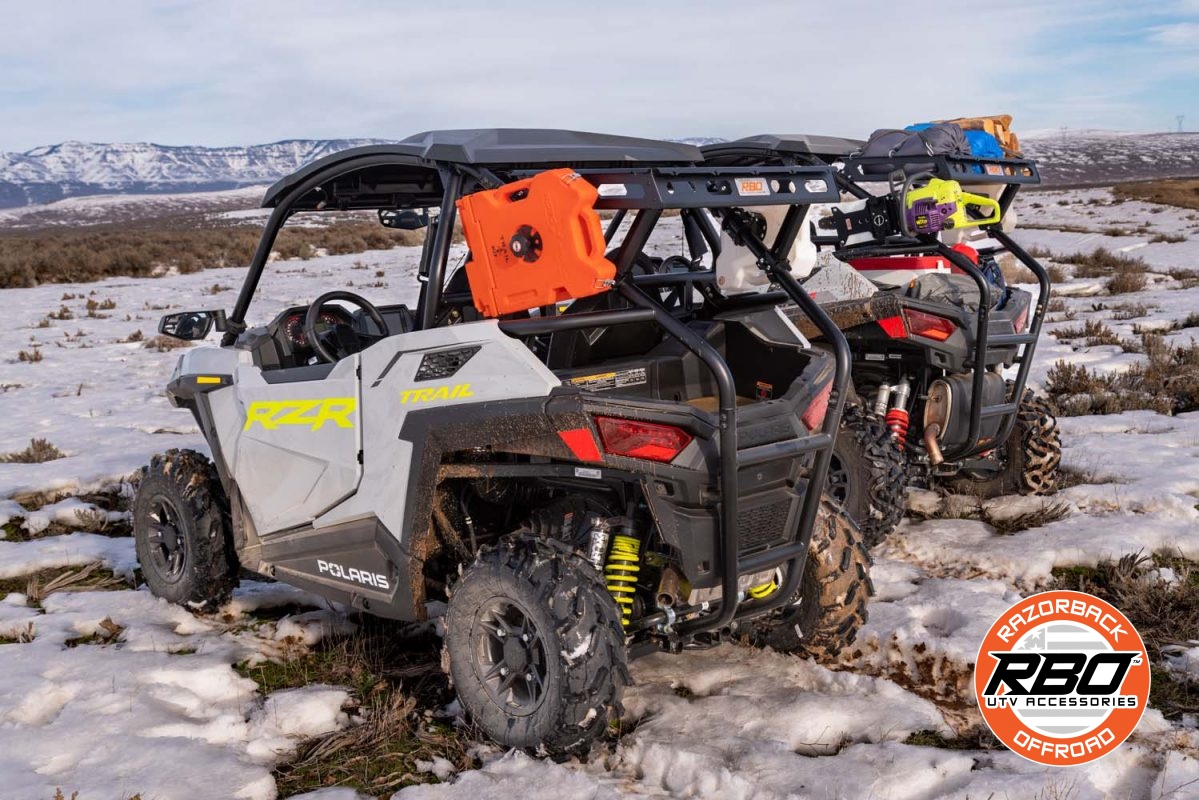 Polaris RZR Trail/TrailS UTV Cargo Rack - RazorBack Offroad™