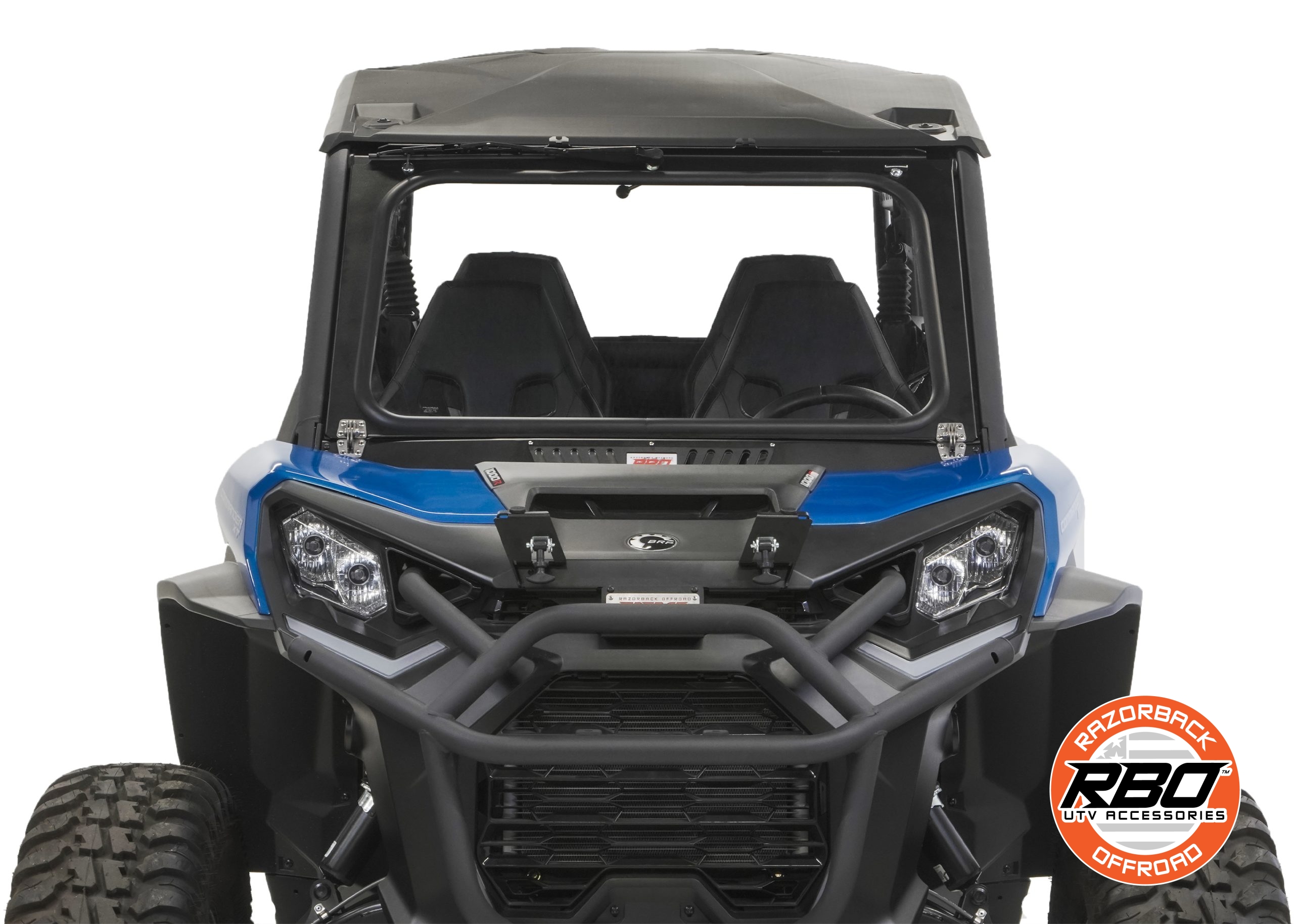 Can-Am Commander Folding Front Windshield