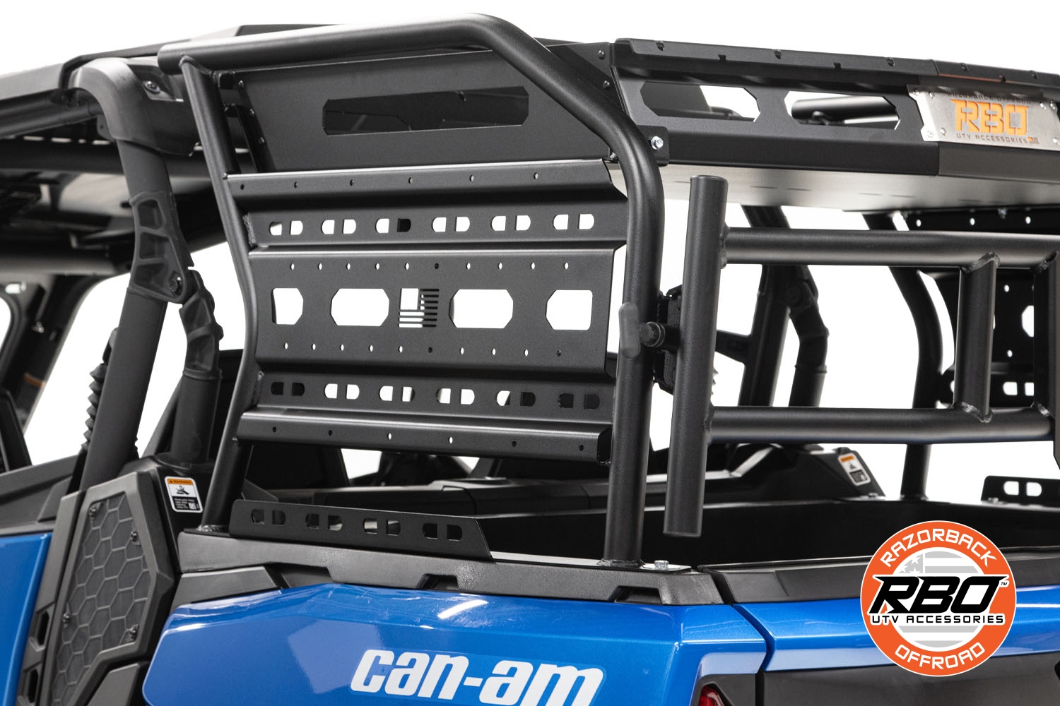 Can-Am Commander Expedition Rack corner view