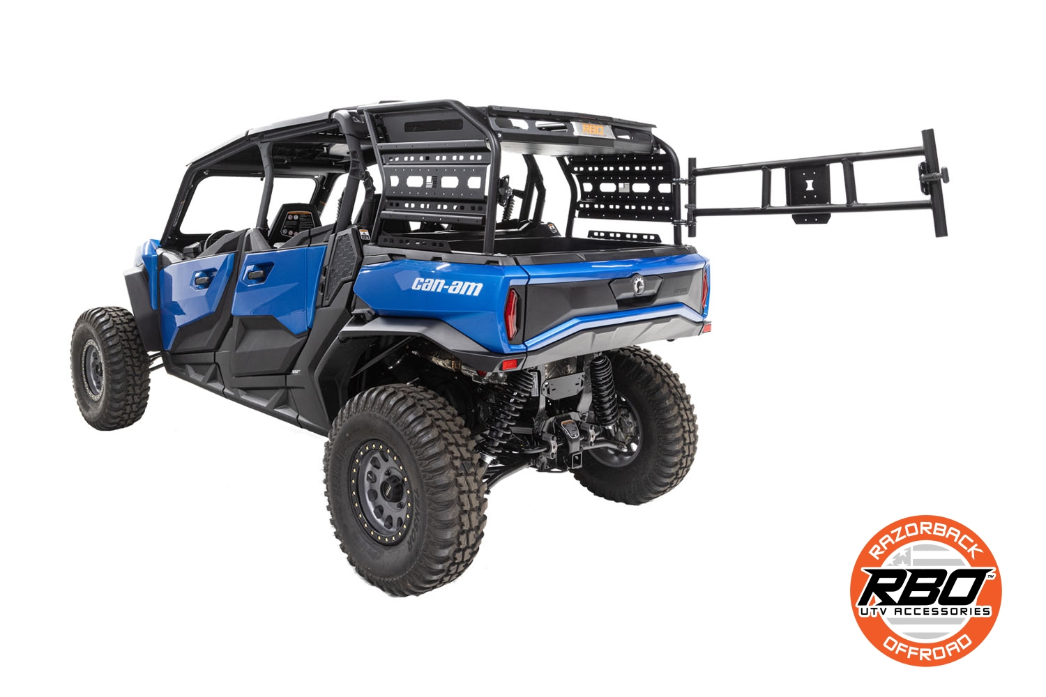 Can-Am Commander Expedition Rack open gate