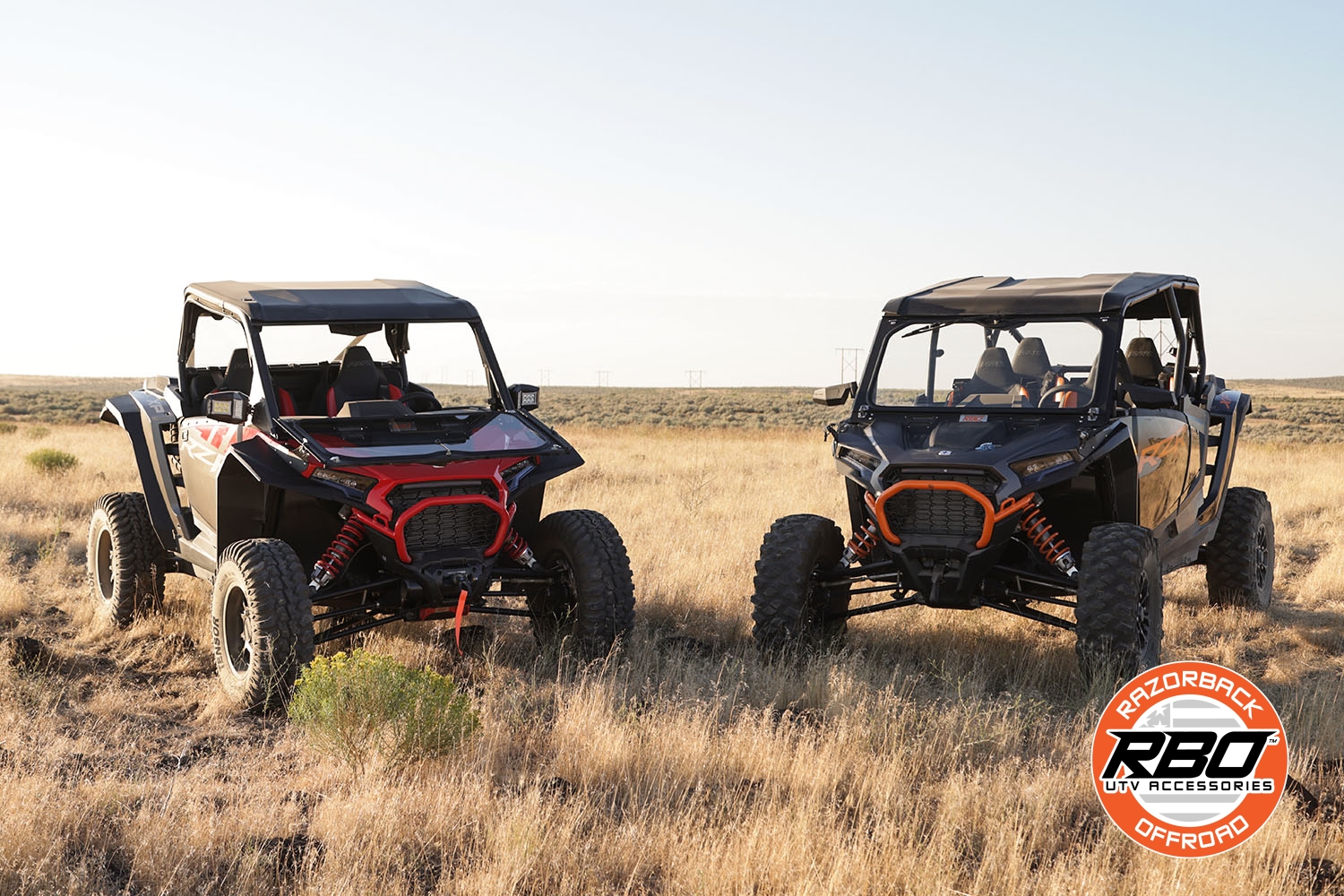 Polaris RZR XP Folding Windshield for 2 and 4 seat