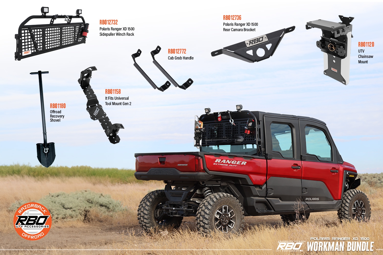 Polaris Ranger XD1500 Workman Bundle