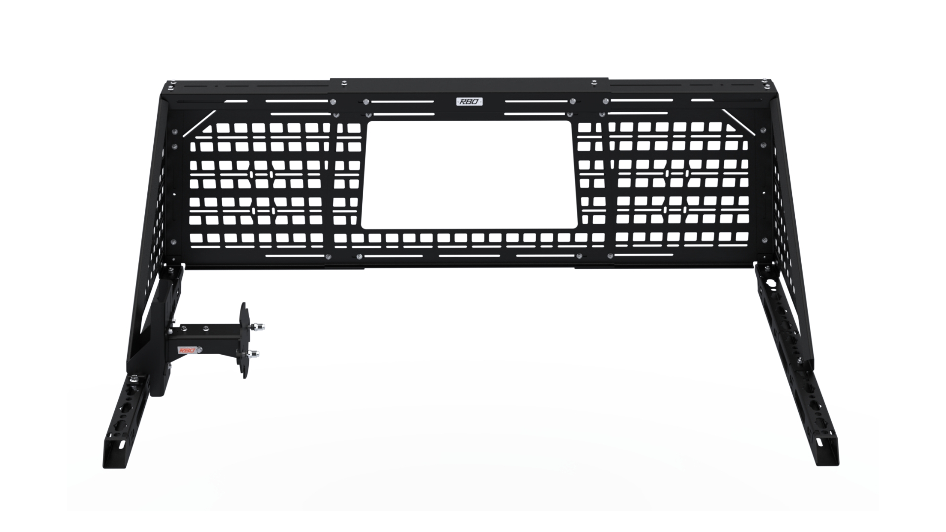 RBO13284-UTV-Chase-Rack-&-Bedside-Rail-Spare-Tire-Mount – 1