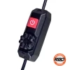 Kingpin rotary dimmer switch for adjustable LED light bar brightness.